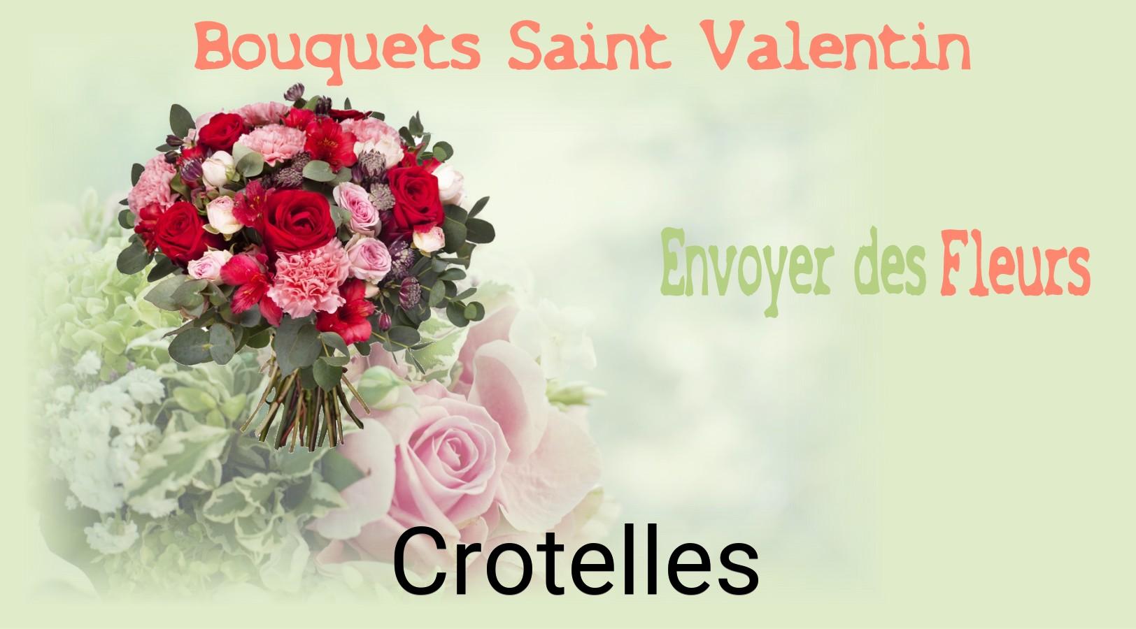 Roses de Saint-Valentin livrées à Crotelles